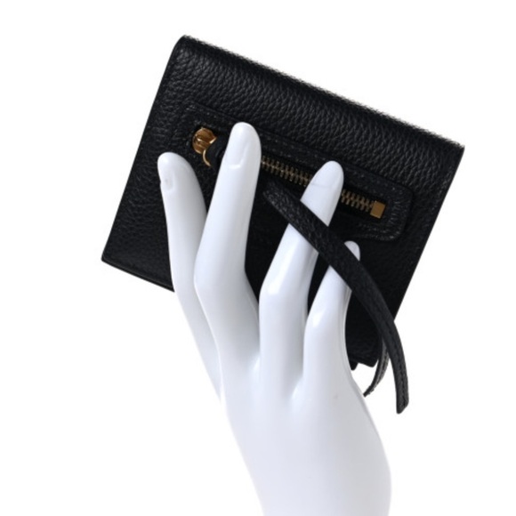 Balenciaga NEW New Black Neo Classic Mini Wallet w/ dustbag and box - Picture 4 of 4